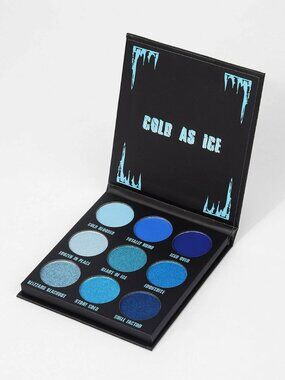 BH Cosmetics Sub Zero Blue Eyeshadow Palette Cold as Ice Makeup NEW *READ*